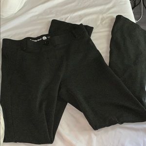🦊 Betabrand dress pants yoga pants S Petite Gray